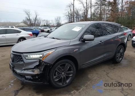 2021 Acura Rdx A-Spec Package from USA, damaged, VIN 5J8TC2H60ML020764